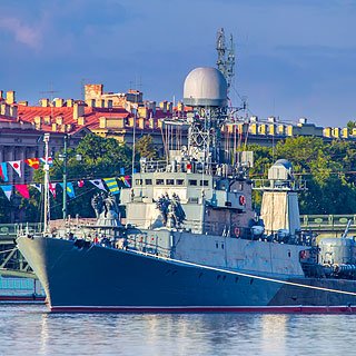 Tag der Kriegsmarine in St Petersburg