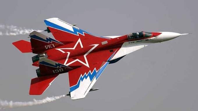 Fliegen Sie mit einem MiG-29 Fulcrum Kampfjet in Russland (CB-40)